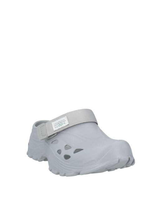 Suicoke Gray Mules & Clogs for men