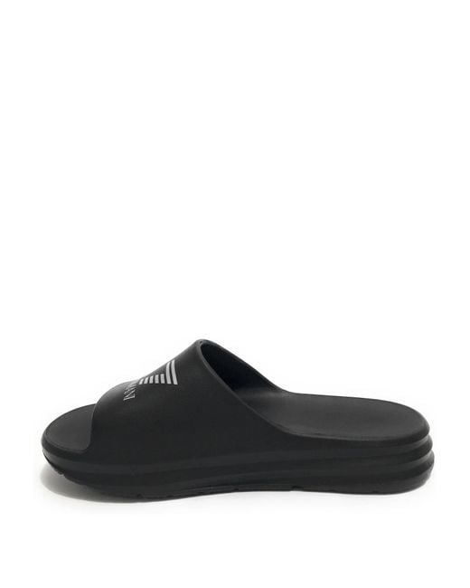 Sandales Emporio Armani pour homme en coloris Black