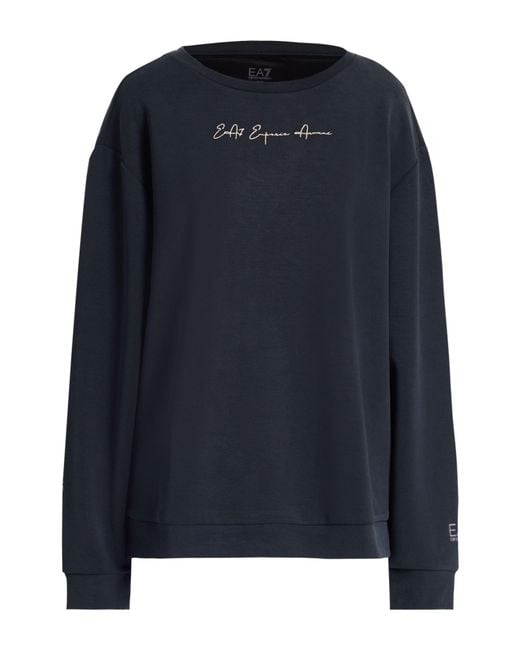 EA7 Blue Sweatshirts