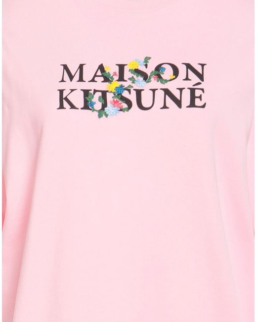 Maison Kitsuné Pink T-shirts