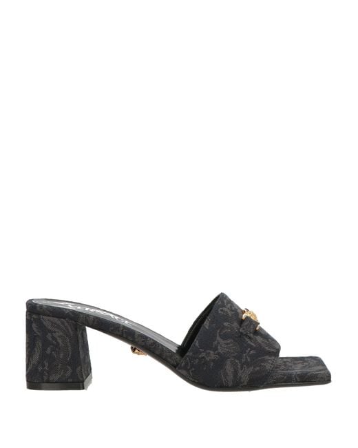 Versace Black Sandale