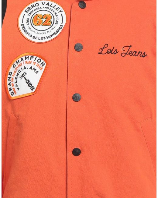 Lois Orange Jacket for men