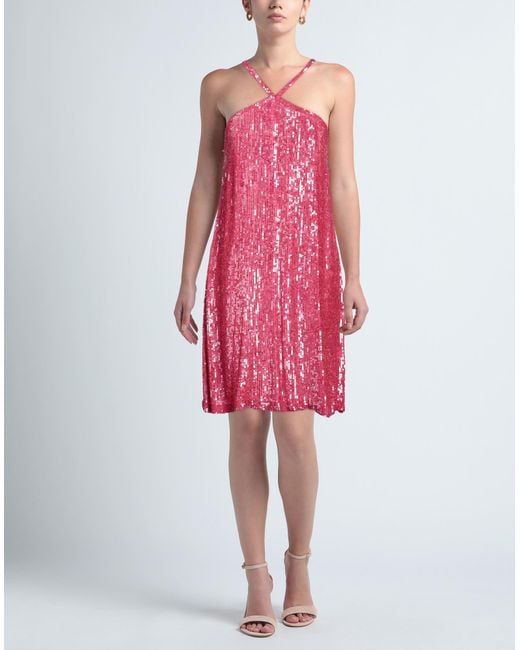 P.A.R.O.S.H. Pink Mini Dress