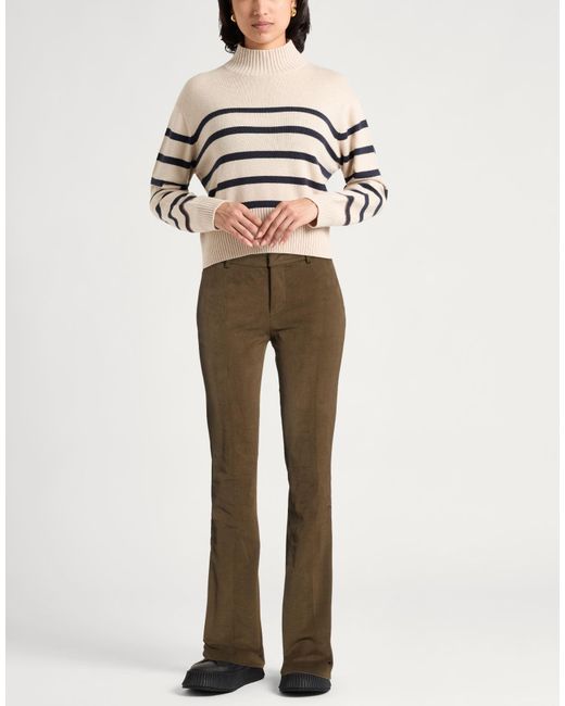 PT Torino Green Pants Cotton, Elastane