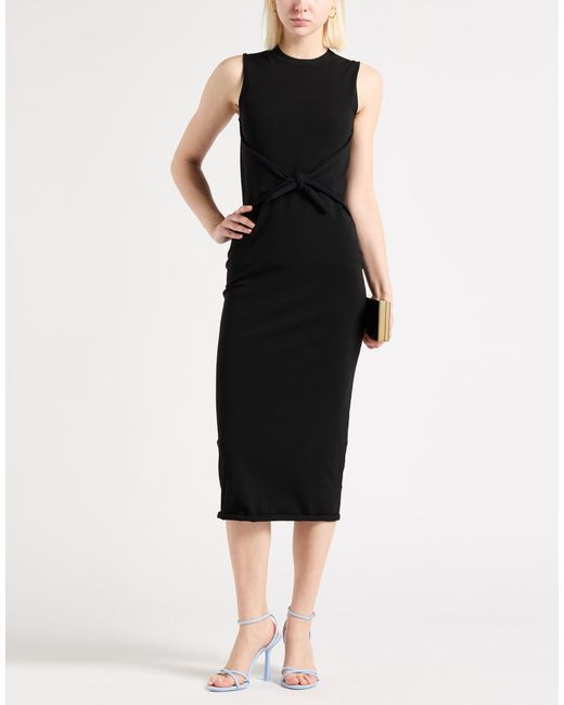 Alexander Wang Black Midi Dress