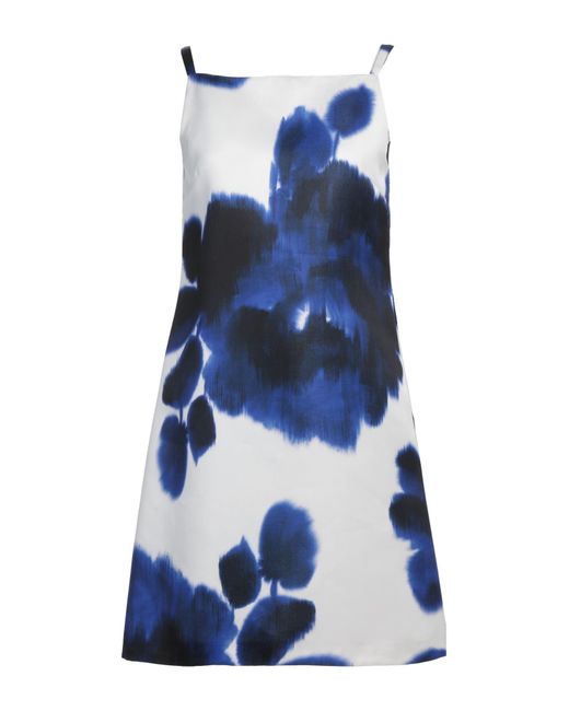 Caractere Blue Mini-Kleid