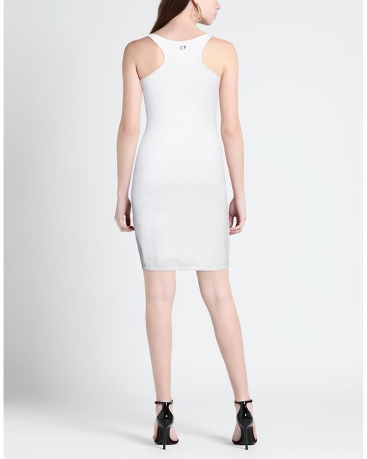 DSquared² White Mini Dress