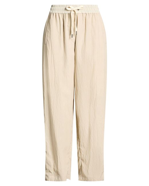 Brunello Cucinelli Natural Pants Viscose, Polyamide
