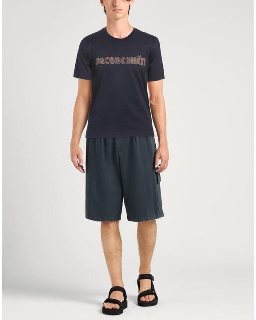 Jacob Cohen Blue Midnight T-Shirt Cotton for men