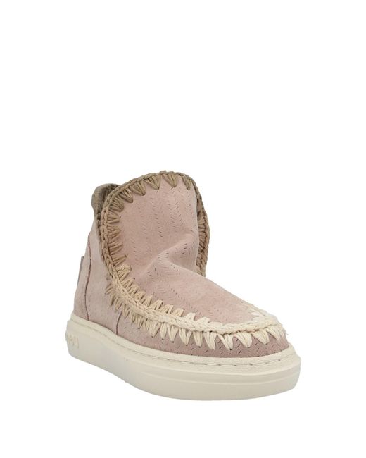 Mou Natural Ankle Boots