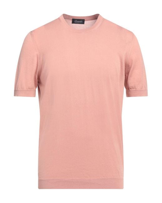 Drumohr Pink Jumper for men