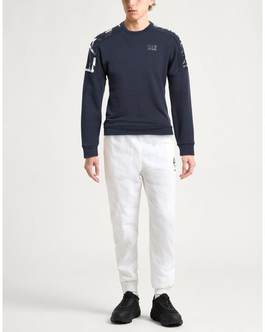 EA7 Blue Sweatshirt for men