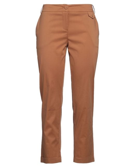 Patrizia Pepe Brown Trouser