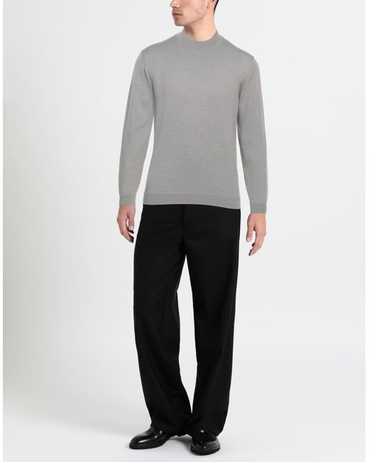 Roberto Collina Gray Sweater for men