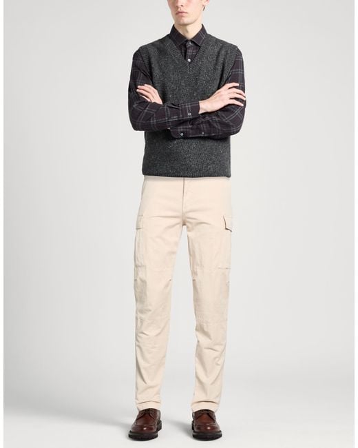 Eleventy Natural Pants Cotton, Lyocell, Elastane for men