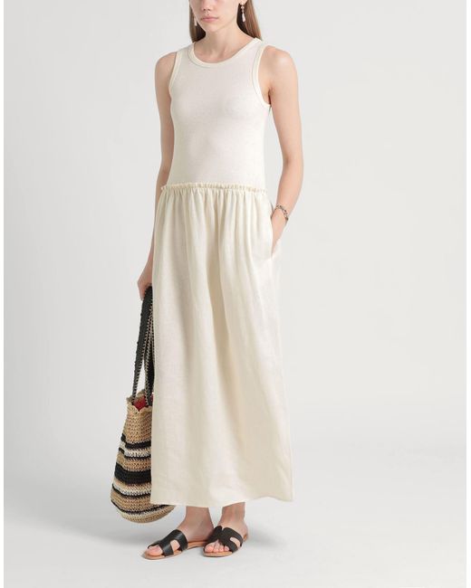 MAX&Co. White Maxi Dress