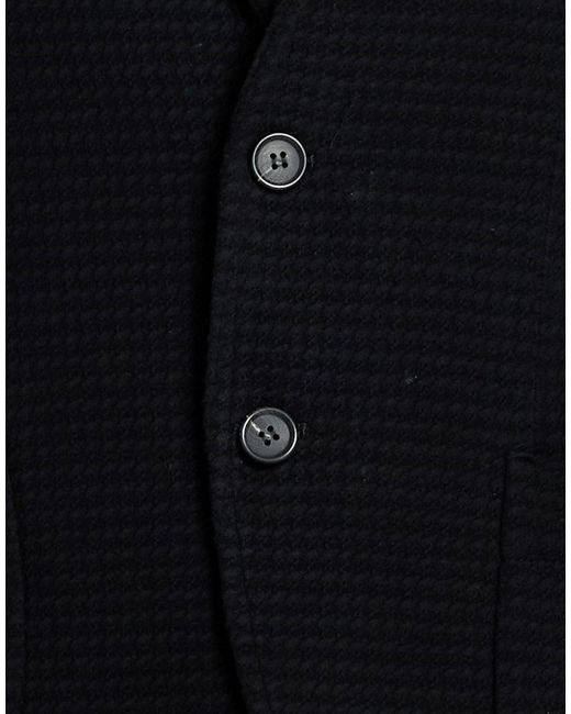 Exibit Blue Midnight Blazer Polyester, Cotton for men