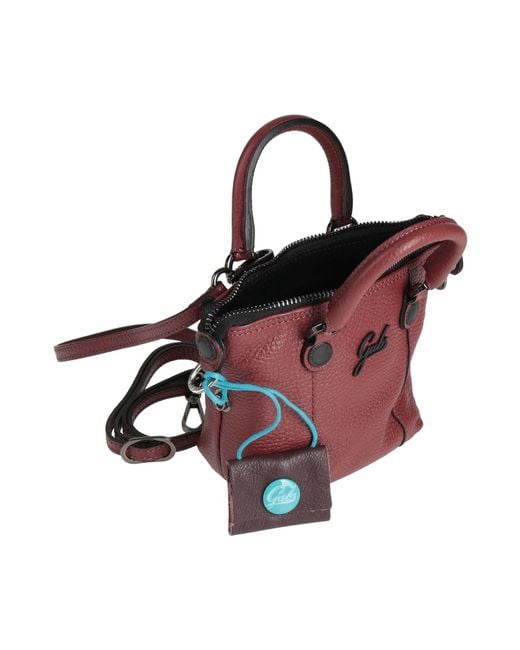 Gabs Red Handbag Calfskin
