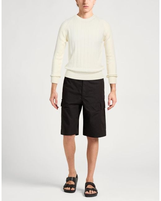 Gran Sasso White Ivory Sweater Virgin Wool, Cashmere, Viscose for men
