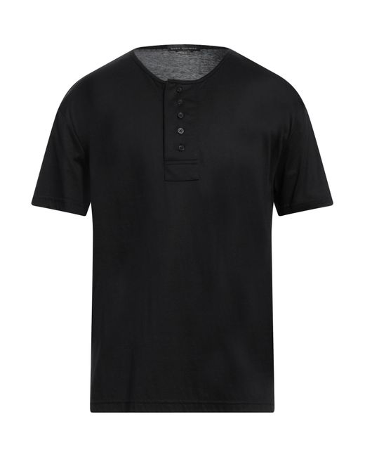 Daniele Alessandrini Black T-shirt for men