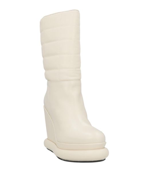 Paloma Barceló White Stiefelette