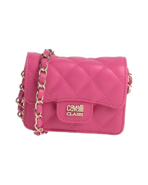 Roberto Cavalli Pink Umhängetasche