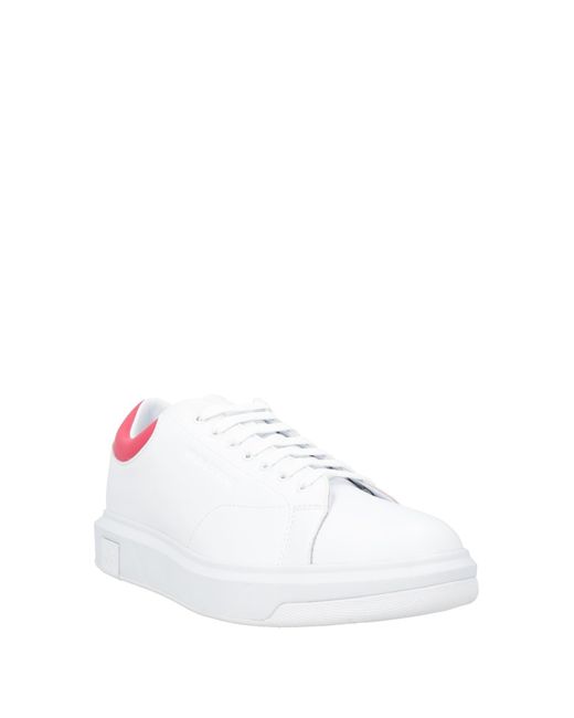ARMANI EXCHANGE White Trainers for men