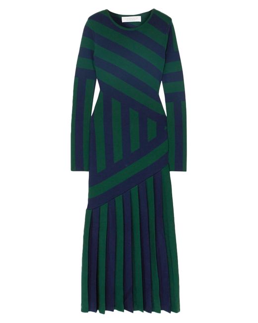 Gabriela Hearst Green Maxi Dress