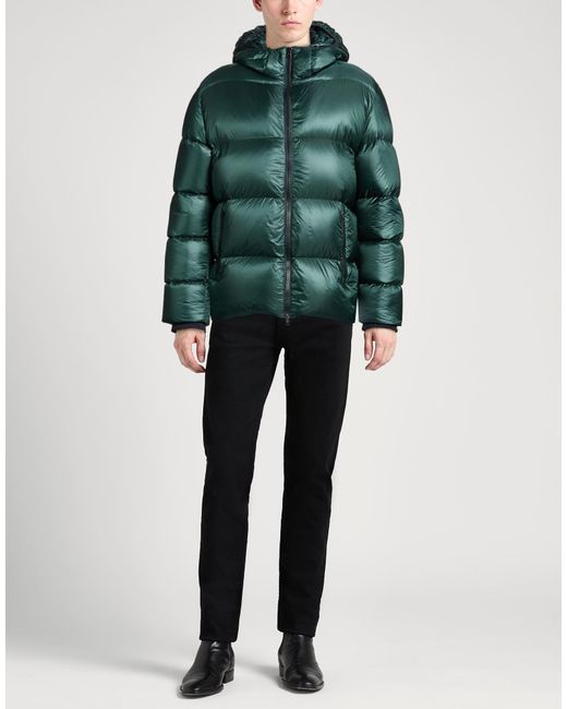 Herno Green Puffers for men
