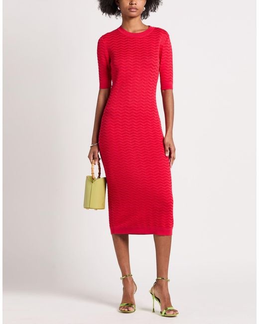 Missoni Red Midi Dresses