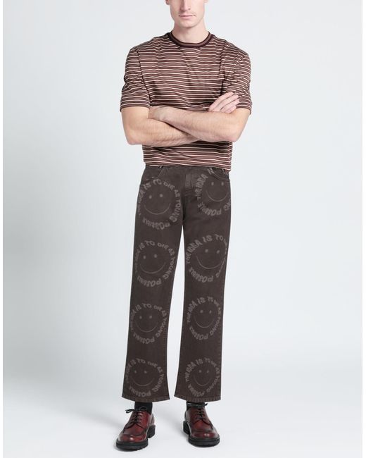 AMISH Gray Jeans for men