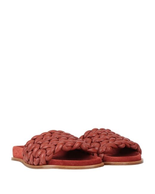 Chloé Red Sandals