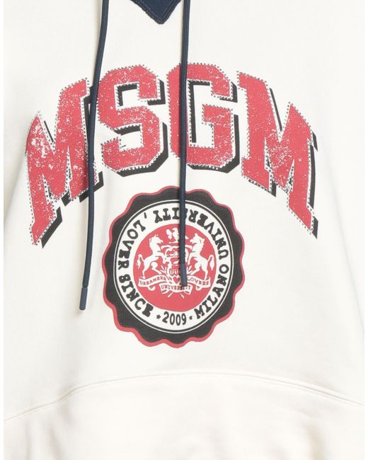 MSGM Blue Sweatshirt Cotton