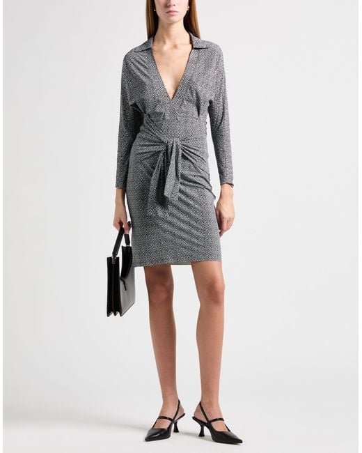 La Petite Robe Di Chiara Boni Gray Mini Dresses