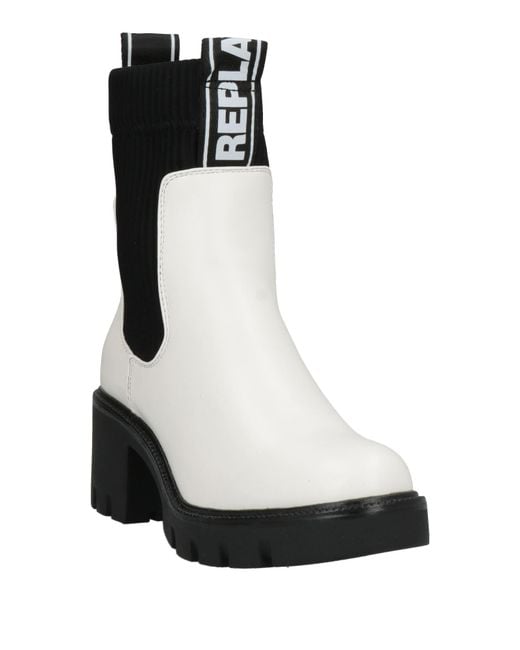 Replay Black Ankle Boots