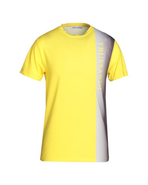 Trussardi Yellow T-shirt for men