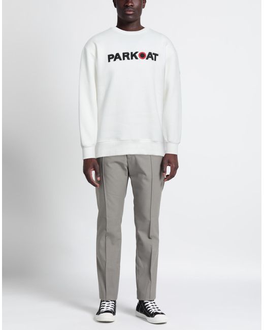 Parkoat Sweatshirt in White für Herren