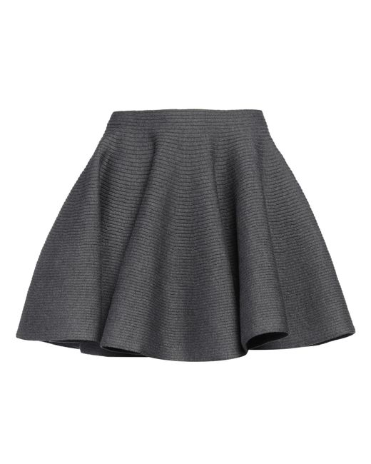 Mini-jupe Alaïa en coloris Gray
