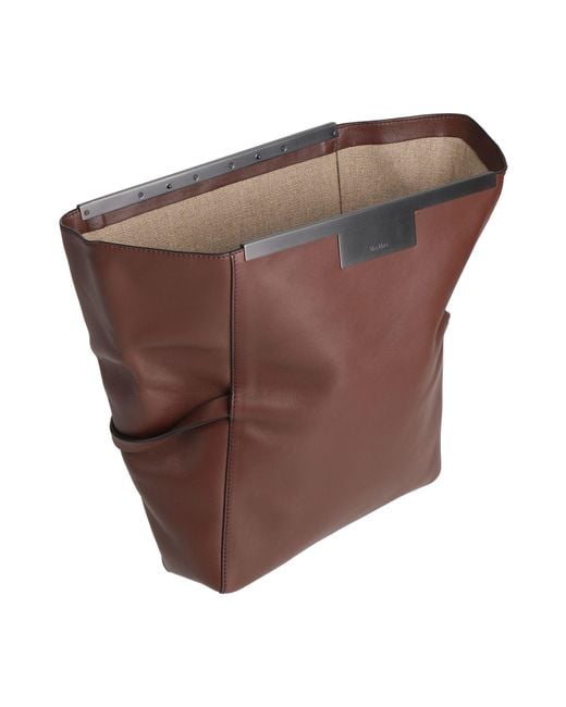 Max Mara Brown Handbags