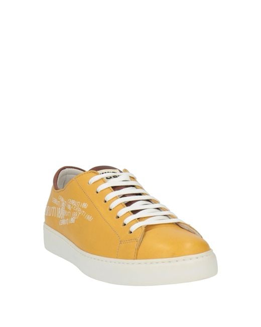 Cerruti 1881 Yellow Sneakers