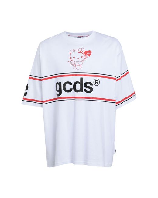T-shirt di Gcds in White da Uomo
