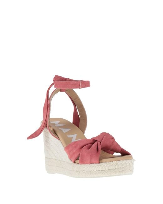 Manebí Pink Espadrilles