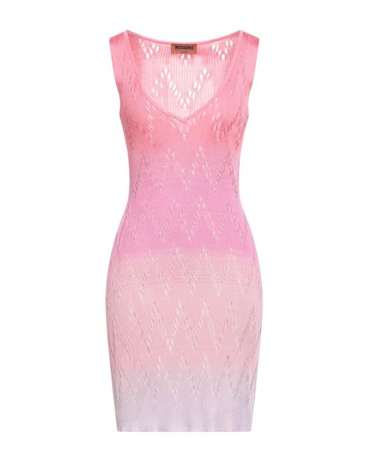 Missoni Pink Mini Dress