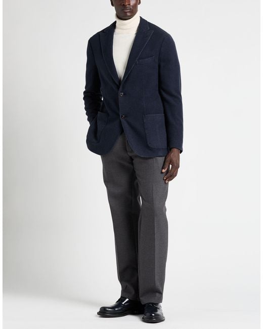 Boglioli Blue Blazer for men