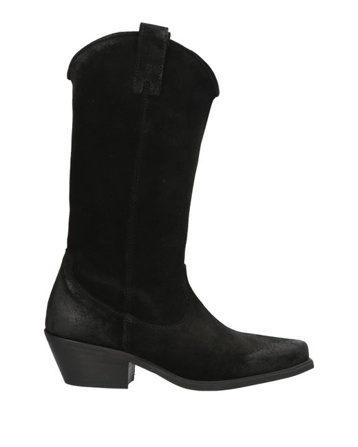 METISSE Black Ankle Boots