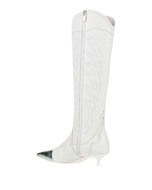 Agl Attilio Giusti Leombruni White X Kristen Mc Menamy Boot Leather