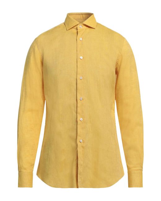 Xacus Yellow Shirt Cotton for men