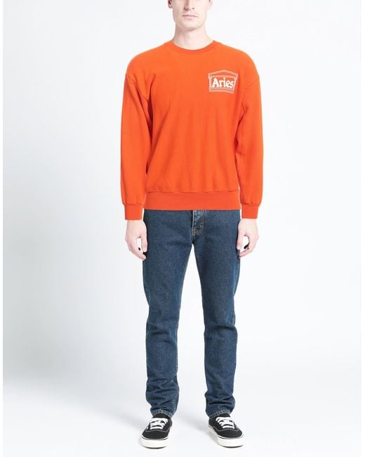 Sudadera Aries de hombre de color Orange