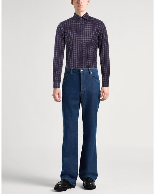 Camicia di Xacus in Blue da Uomo