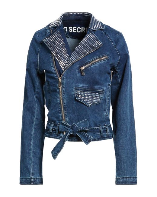 No Secrets Blue Denim Outerwear